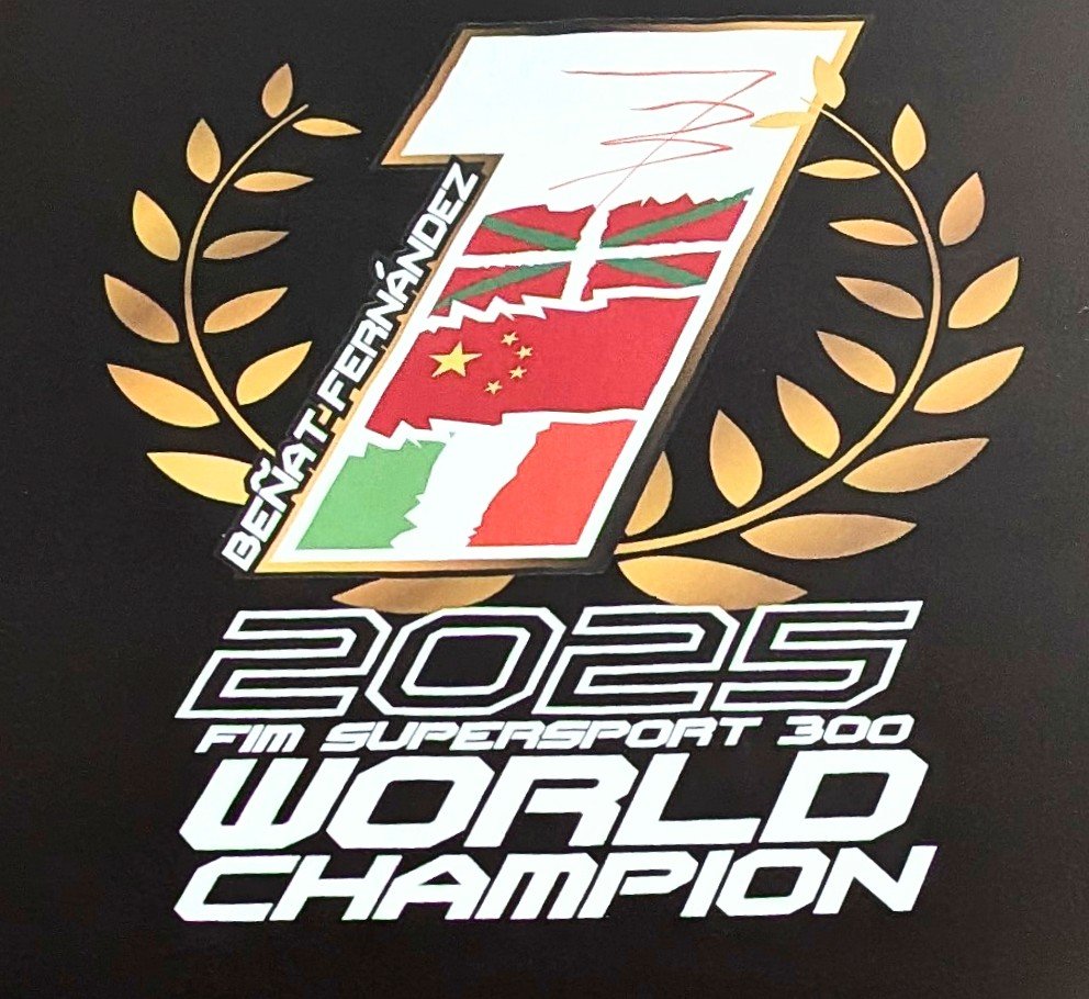 2025 Supersport 300 World Champion Benat Fernandez